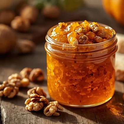 Alcayota con Nueces